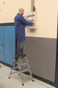 Krause Doppel-Klapptritt Alu      126047 