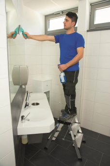 Krause Doppel-Klapptritt Alu      126047 