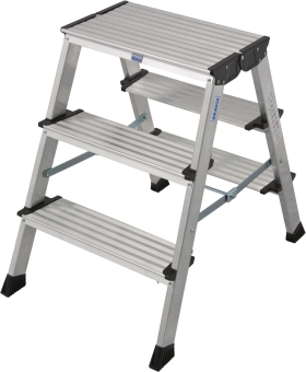 KRAU Doppel-Klapp Tritt (Alu)     126030 