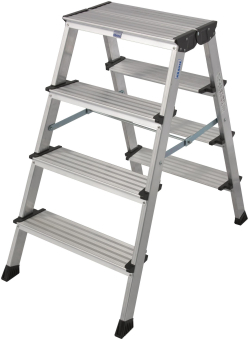 Krause Doppel-Klapptritt Alu      126047 