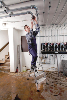 KRAU Doppel-Klapp Tritt (Alu)     126030 