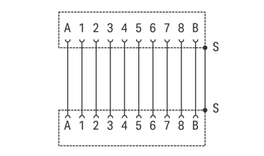 WAGO 289-176 Übergabemodul,RJ-45,mit 