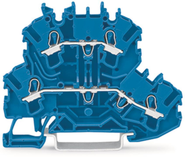 WAGO 2002-2204 Doppelstockklemme, 