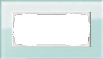 GIRA 100218 Abdeckrahmen 2f o.Mittelsteg 