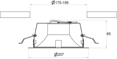 Rutec CYRA+ S Refit  C+S-1-1-NW-80-60-13 