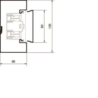 Hager Brüstungsk.-Oberteil   BRS08027035 