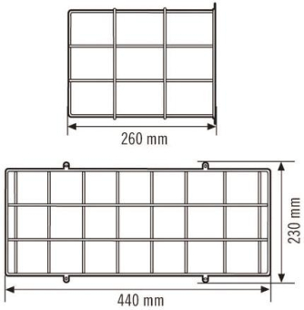 Esylux Schutzkorb 260 weiß    EN10077296 