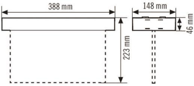 ESY SLX 32 LEDi Display weiß  EN10077210 