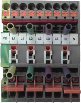 Janitza f.DIN  Wandlerklemmleiste zu UMG 