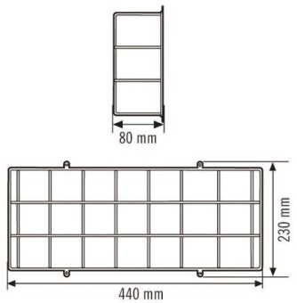 Esylux f.ELX u.SLX         Schutzkorb 80 