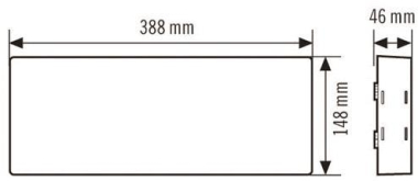ESY ELX 20 LEDi Flat weiß     EN10077340 