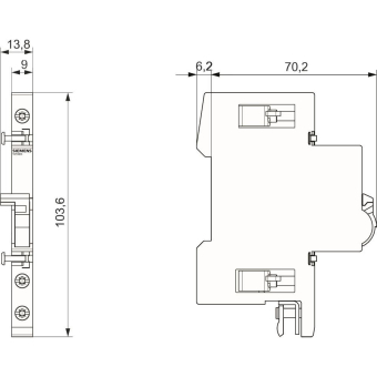 SIEM Neutralleitertrenner für    5ST3804 