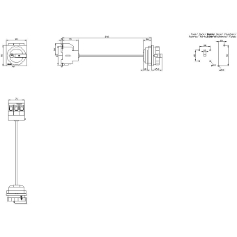 Siemens 3LD27140TK53 Not-Ausschalter 3p 