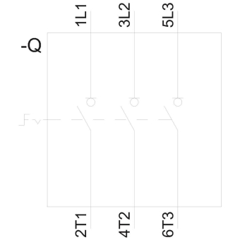 Siemens 3LD25040TK53 Not-Ausschalter 3p 
