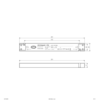 EVN LED-Netzgerät Kunststoff    SLF24030 