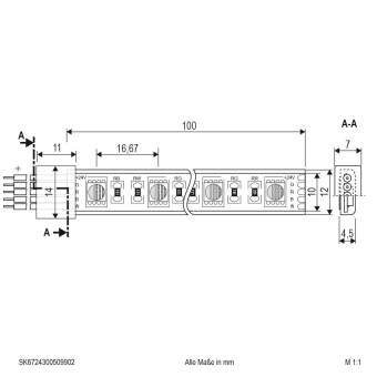 EVN LED-Strip -IP67 -    SK6724150509902 
