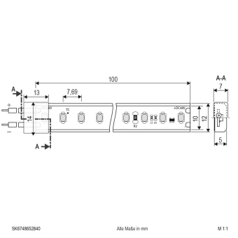 EVN LED-Strip-IP67-48V/DC-4 SK6748652840 