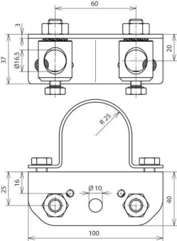 DEHN Befestigungs-Adapter         106326 