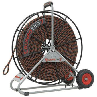 RUNPOTEC Zugseil D=10mm m.Haspel   10168 