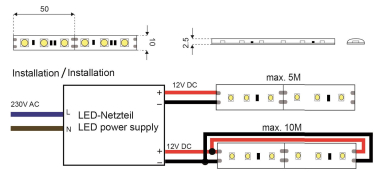 SUH LED Band-5mRolle 10x2,5mm      30543 
