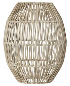S&H Rattan-Lampenschirm 24x30cm    88193 