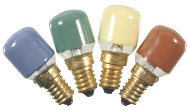 S&H Birnenformlampe 26x57mm E14    40147 