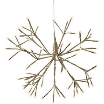 S&H 3D-LED-Hängestern "Firework" Ø 88207 