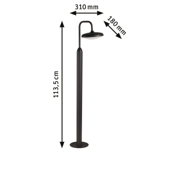 Paulmann Outdoor 230V Bollard      94760 