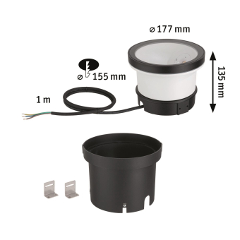 Paulmann Outdoor 230V Wallwasher   94672 