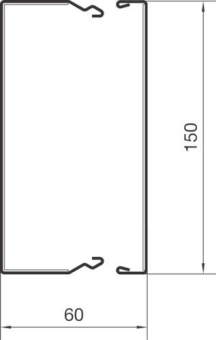 Hager Brandschutzkanal    FWKP601500VERZ 