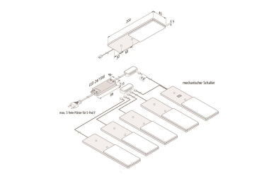 Hera LED Unterbauleuchte     20203493002 
