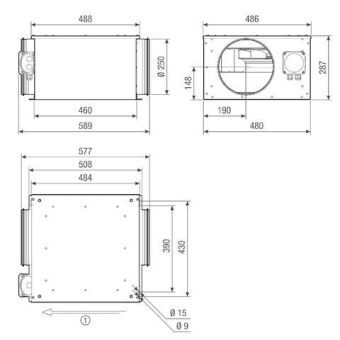 Maico Schallgedämmte         ESR 25-3 EC 