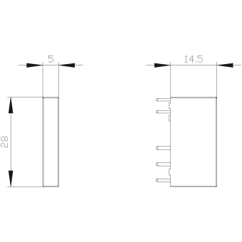 Siemens Relais 1WeDC 60 V  3RQ4914-7BP00 
