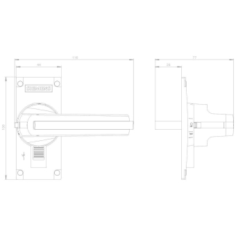 Siemens 3KD93012 Zubehör für   3KD9301-2 