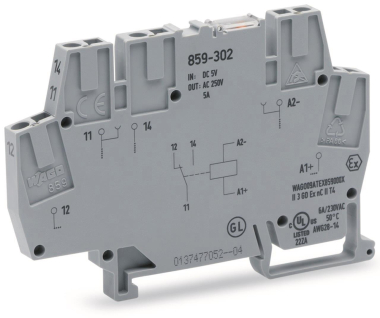WAGO 859-304 Relaismodul, 
