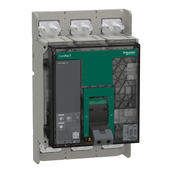 Schneider ComPacT NS800N, 3P,   C080N3FM 