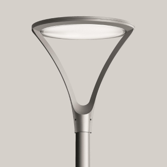 BEGA E-Aufsatzleuchte silber    84121AK4 