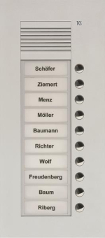 TCS Audio Außenstation        PUK10/1-EN 