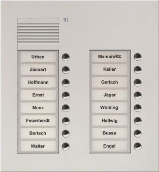 TCS Audio Außenstation        PUK16/2-EN 
