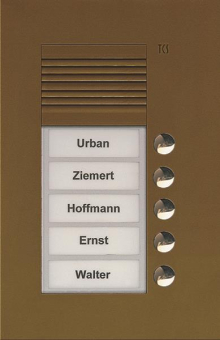 TCS Audio Außenstation 5KT    PUK05/1-EB 