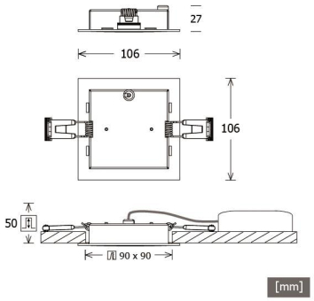 LTS    CHOCM-R 220.830.80.02/DALI silber 