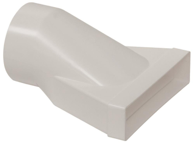 HELI Flachkanal-Übergangsstück   FUE 125 