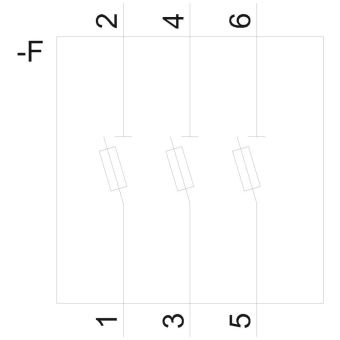 Siemens 3NW7033 Einbausicherungssockel 