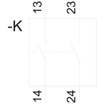 Siemens 5ST3011 Hilfsstromschalter 2S 
