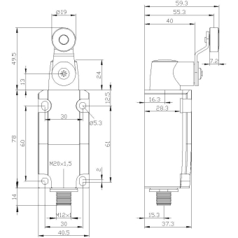 Siemens Positionssch. 3SE5114-0LH01-1AE3 