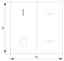 Siemens DELTA profil Wippe       5TG7933 