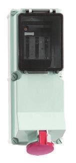 BALS Wandsteckdose GT abgesichert  15154 