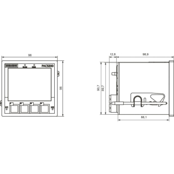 SIEM SENTRON PAC5200, 7KM5412-6BA00-1EA2 