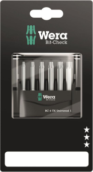 Wera TORX Bits Satz 6tlg in  05073637001 