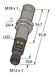 Turck Temperatursensoren       M18TIP6EQ 